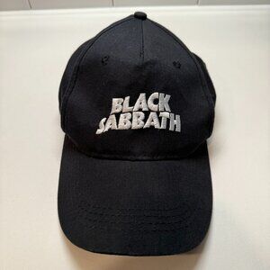 Reclaimed Vintage Black Sabbath Hat (adjustable one-size fits all)
